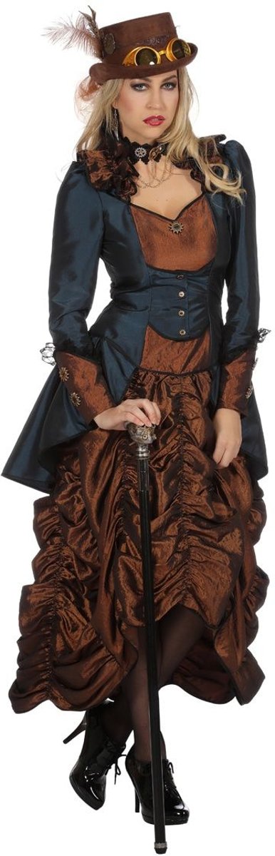 Steampunk Kostuum | Steampunk Sally Wild Wild West | Vrouw | Maat 40 | Carnaval kostuum | Verkleedkleding